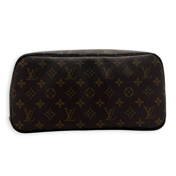 Neverfull Tote Bag GM Monogram in Monogram Coated Canvas, Gold hardware