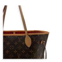 Neverfull Tote Bag GM Monogram in Monogram Coated Canvas, Gold hardware