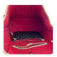 Neverfull Tote Bag GM Monogram in Monogram Coated Canvas, Gold hardware
