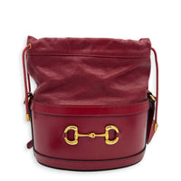 Horsebit 1955 Crossbody Bag Red in Calfskin