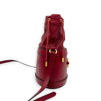 Horsebit 1955 Crossbody Bag Red in Calfskin
