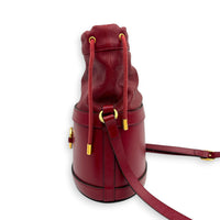 Horsebit 1955 Crossbody Bag Red in Calfskin