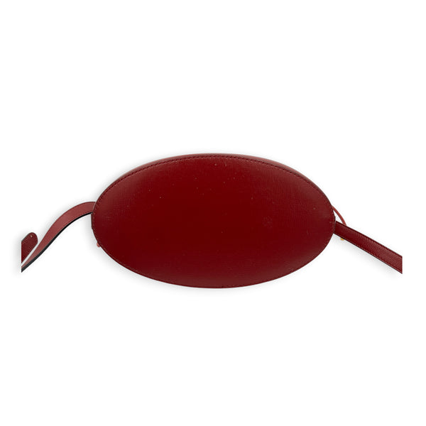 Horsebit 1955 Crossbody Bag Red in Calfskin