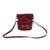 Horsebit 1955 Crossbody Bag Red in Calfskin