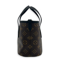 Neverfull Inside Out Tote Bag BB Brown & Black in Monogram Coated Canvas, Gold hardware