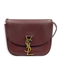 Kaia Red Crossbody Bag in Calfskin, Gold hardware