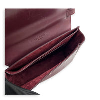 Kaia Red Crossbody Bag in Calfskin, Gold hardware