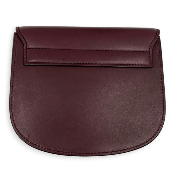 Kaia Red Crossbody Bag in Calfskin, Gold hardware