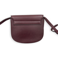 Kaia Red Crossbody Bag in Calfskin, Gold hardware