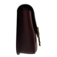 Kaia Red Crossbody Bag in Calfskin, Gold hardware