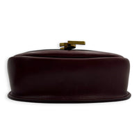 Kaia Red Crossbody Bag in Calfskin, Gold hardware