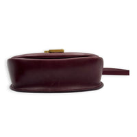 Kaia Red Crossbody Bag in Calfskin, Gold hardware