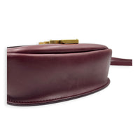 Kaia Red Crossbody Bag in Calfskin, Gold hardware