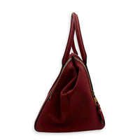 Marais Top Handle Bag Red in Empreinte Leather, Gold hardware