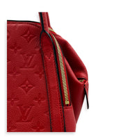 Marais Top Handle Bag Red in Empreinte Leather, Gold hardware