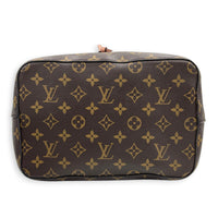 NeoNoe Bucket Bag MM Brown in Monogram Coated Canvas, Gold hardware