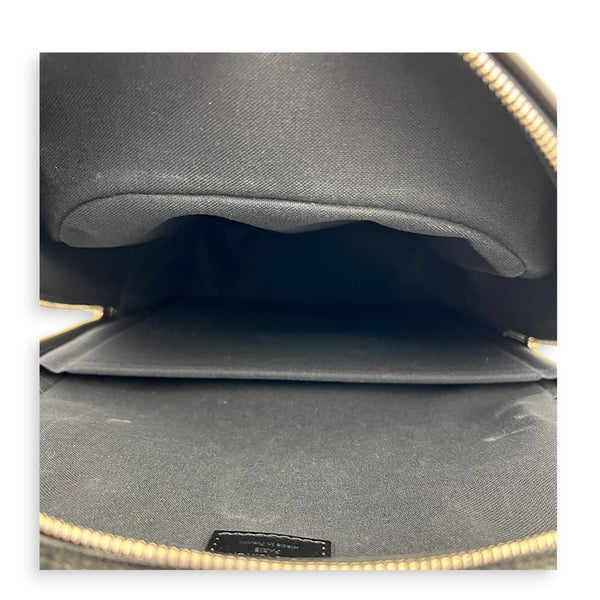 Micheal  Backpack Damier Graphite in Coated Canvas, Silver hardware