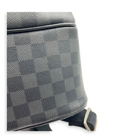 Micheal  Backpack Damier Graphite in Coated Canvas, Silver hardware