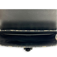 Oblique Shoulder Bag Blue Dior Oblique Jacquard in Jacquard, Silver hardware