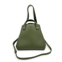 Hammock Nugget Green Top Handle Bag in Calfskin, Gold hardware