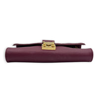 Saint Germain Pochette Purple Wallet On Chain in Monogram Empreinte Leather, Gold hardware
