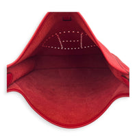 Evelyne III 29 Red Crossbody Bag in Epsom, Palladium hardware