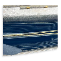 Cassandre Wallet On Chain 22cm Gold in Metallic, Gold hardware