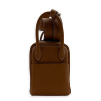 Lindy II Mini Gold Shoulder Bag in Clemence, Gold hardware