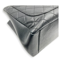 GST Tote Bag Grand Black in Caviar Leather, Gold hardware