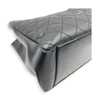 GST Tote Bag Grand Black in Caviar Leather, Gold hardware