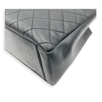 GST Tote Bag Grand Black in Caviar Leather, Gold hardware