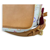 Noe Multicolor Murakami Shoulder Bag in Coated Canvas, Gold hardware