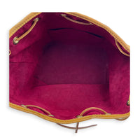 Noe Multicolor Murakami Shoulder Bag in Coated Canvas, Gold hardware