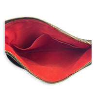 Bloomsburry Brown Shoulder Bag in Coated Canvas, Gold hardware