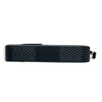 Trio Grey Messenger in Coated Canvas, Silver hardware