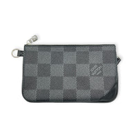 Trio Grey Messenger in Coated Canvas, Silver hardware