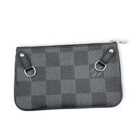Trio Grey Messenger in Coated Canvas, Silver hardware