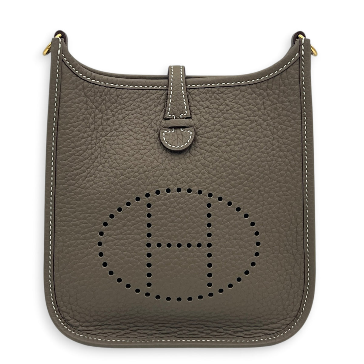 Evelyne Etoupe in Clemence, Gold hardware