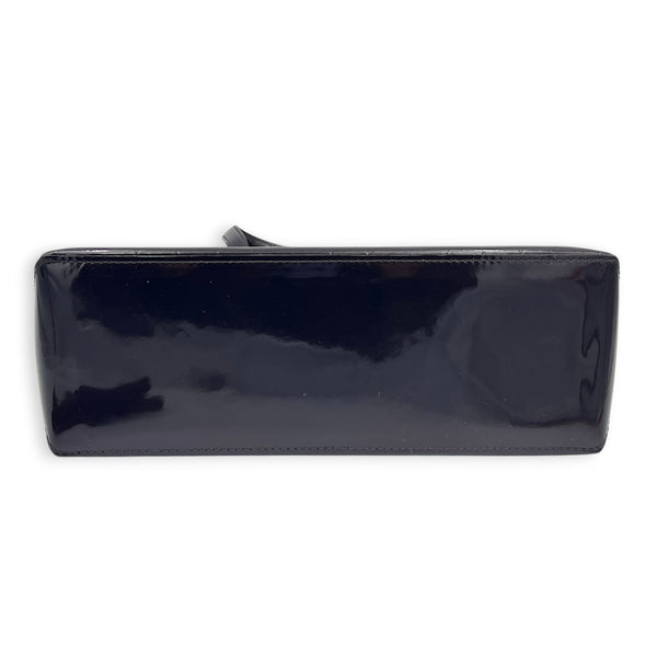 Wilshire Amarante Top Handle Bag in Monogram Vernis Leather, Gold hardware