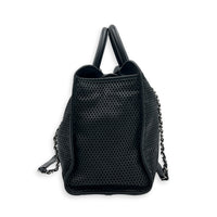 Up In The Air Top Handle Bag Black in Calfskin, Silver hardware