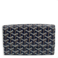 Varenne Wallet On Chain Blue, Silver hardware