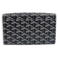 Varenne Wallet On Chain Blue, Silver hardware