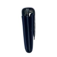 Varenne Wallet On Chain Blue, Silver hardware