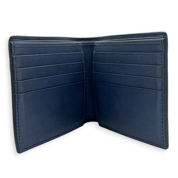 Intrecciato Wallet Grey in Calfskin
