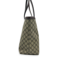 GG Supreme Tote Bag Beige in Coated Canvas, Gold hardware
