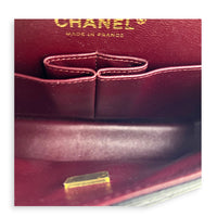 Classic Double Flap Shoulder Bag Black in Caviar Leather, Gold hardware
