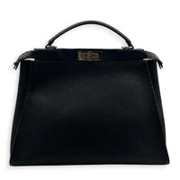 Peekaboo Top Handle Bag Black, Palladium hardware