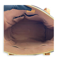 Tivoli Top Handle Bag GM Brown in Monogram Coated Canvas, Gold hardware