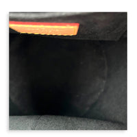 Duffle Bucket Bag Brown in Monogram Coated Canvas, Gold hardware