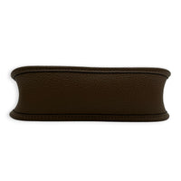 Evelyne Mini Beige de Weimar/ Gris Etain Crossbody Bag in Clemence, Palladium hardware
